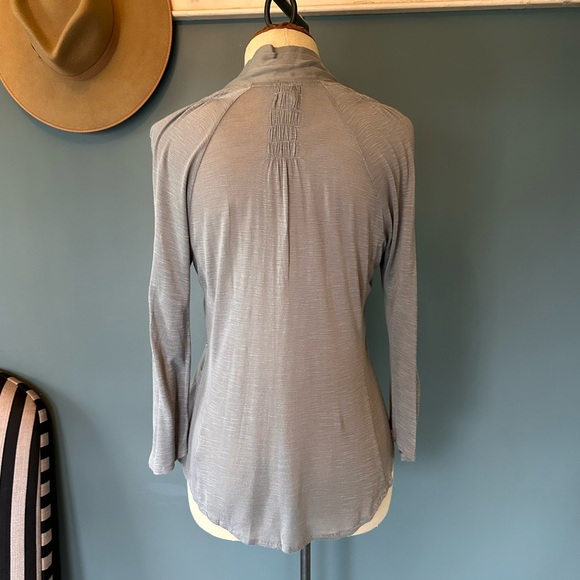 Anthropologie Tiny Embroidered Sand Sable cardigan sweater top blouse sz xs - Picture 4 of 11